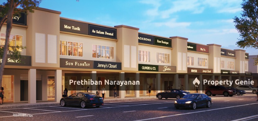 New 2-Storey Shoplot in a Growing Township in Teluk Intan, Perak.