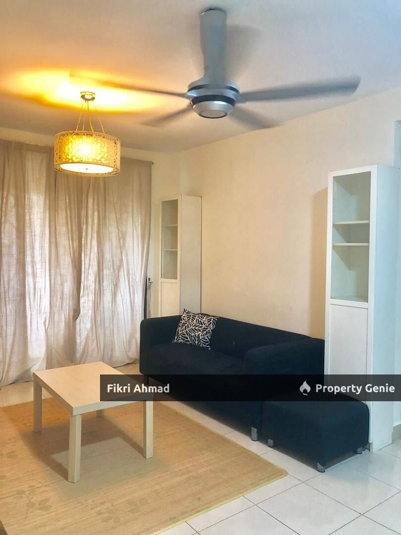 FOR RENT: Near LRT Fully Furnished Putra Villa Condominium Taman Melati