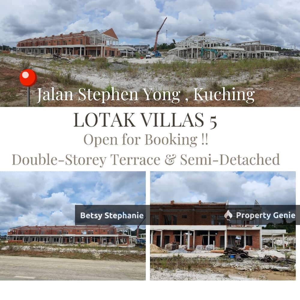 Lotak Villas 5 Double Storey House@ Stephen Yong, Kuching Sarawak