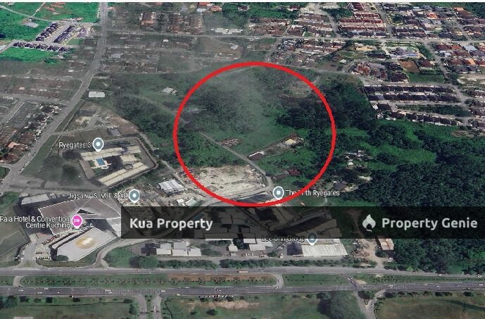 Land For Sale Located at Jalan Stampin Tengah near Raia Hotel Airport