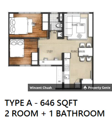 M Centura Sentul Condo for Sale | 2 Bed 650 sqft Ready RM365k