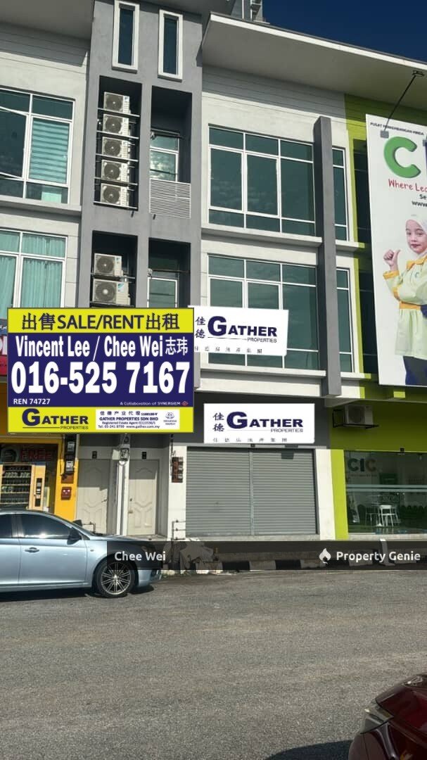 IPOH @ Meru Casa Kayangan 3 Storey Shoplot For Sale