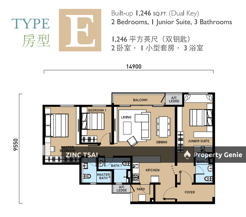 Emerald Hills Alam Damai🔥Save RM 270,000🔥6 mins drive to MRT Taman Connaught🔥7 mins drive to EkoCheras Mall