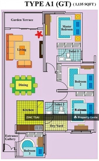 Ehsan Residences🔥Save RM 129,300🔥10 mins drive to ERL Salak Tinggi Station🔥12 mins drive to Mitsui Outlet Park & KLIA Aeropolis