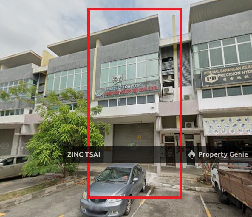 2 Storey Factory @ Section 33 {Save RM 332,500} 7 mins drive to KTM Shah Alam_6 mins drive to AEON Shah Alam