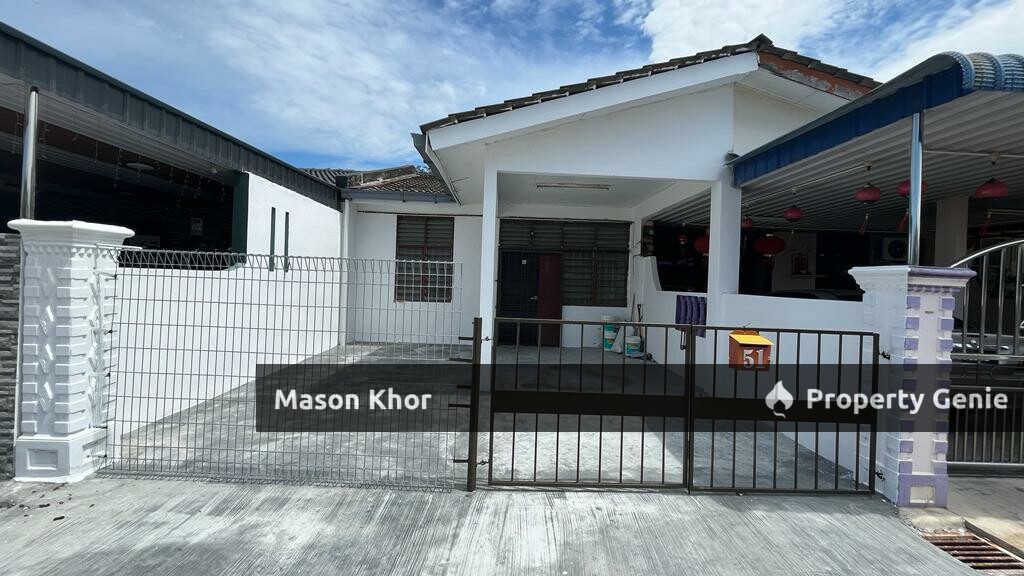 TAMAN BELIBIS 1-STOREY TERRANCe 1200sf BASIC FURNISHED SIMPANG AMPAT.