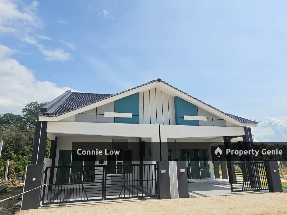 FREEHOLD Guarded New Single Storey Terrace house for Sale Ipoh Tasek Perak Full loan available!