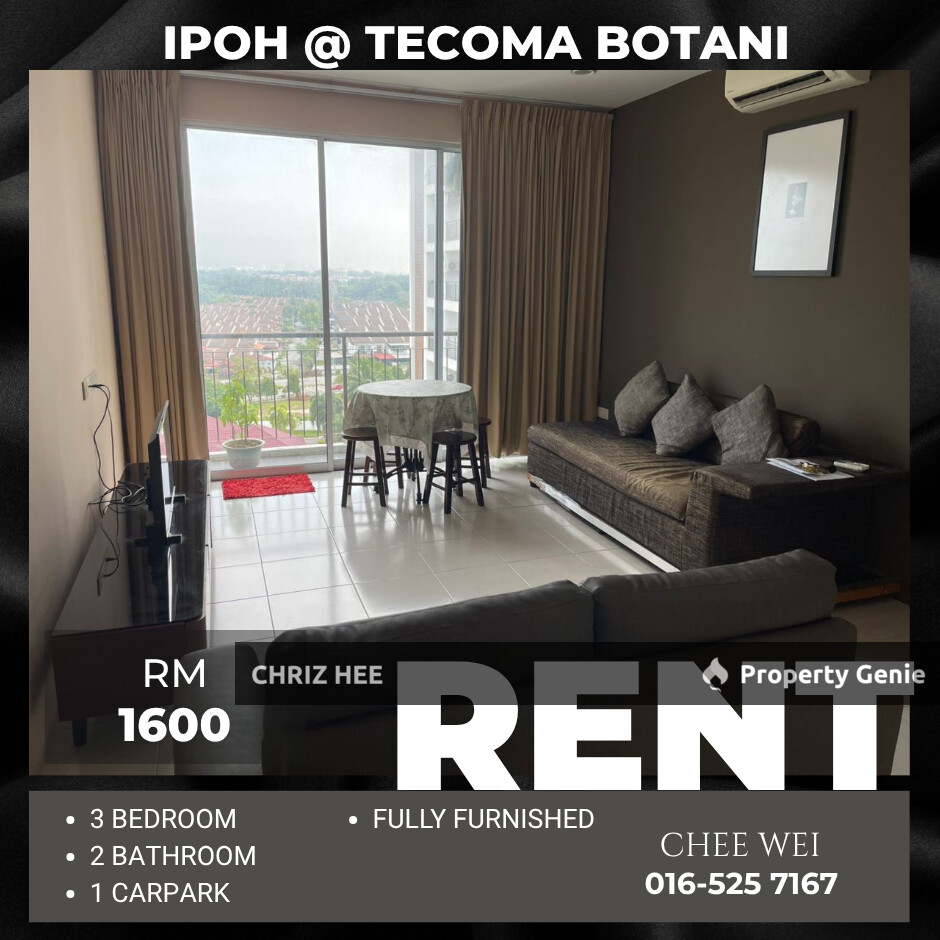 📍IPOH @ Seri Tecoma Botani For Rent