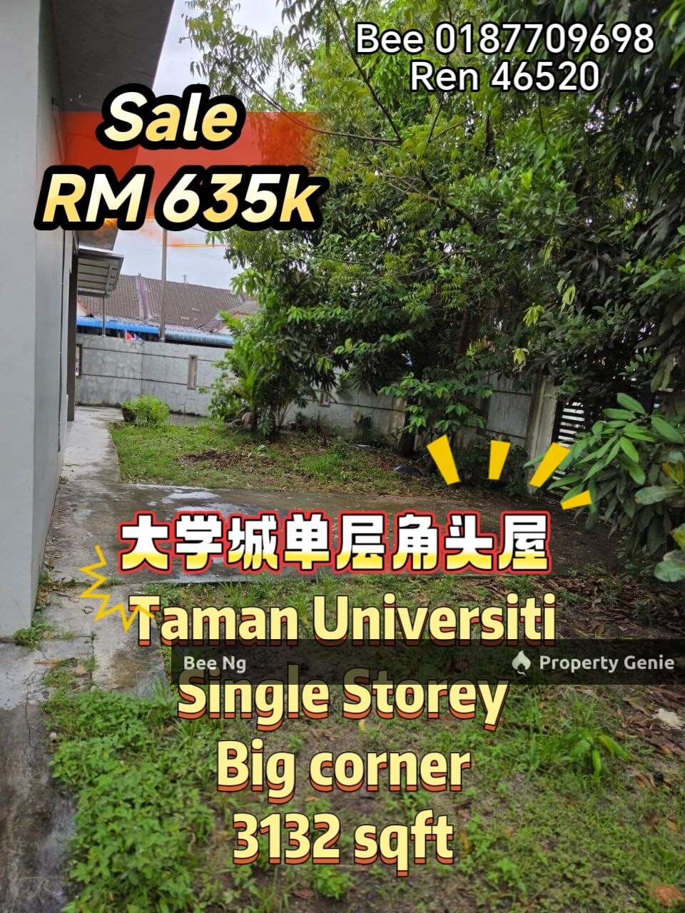 Taman Universiti Skudai Corner Single Storey