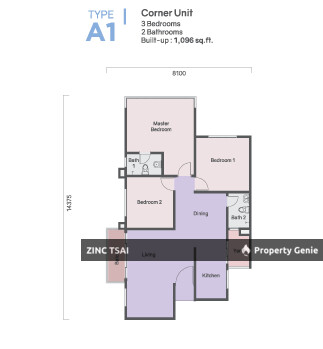 Koi Prima Puchong Leasehold Condominium Auction | 3R2B | 1,098 sqft | Save RM 135K