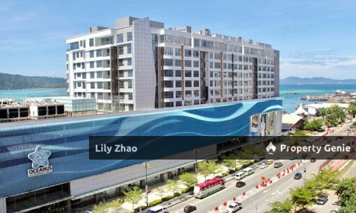 Oceanus Waterfront Shopping Mall Retail Shop 675 Sf @ Concourse Level for Rent