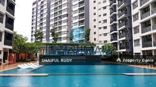 Suria Residence Top Floor Almost Fully Furnished Nice House
