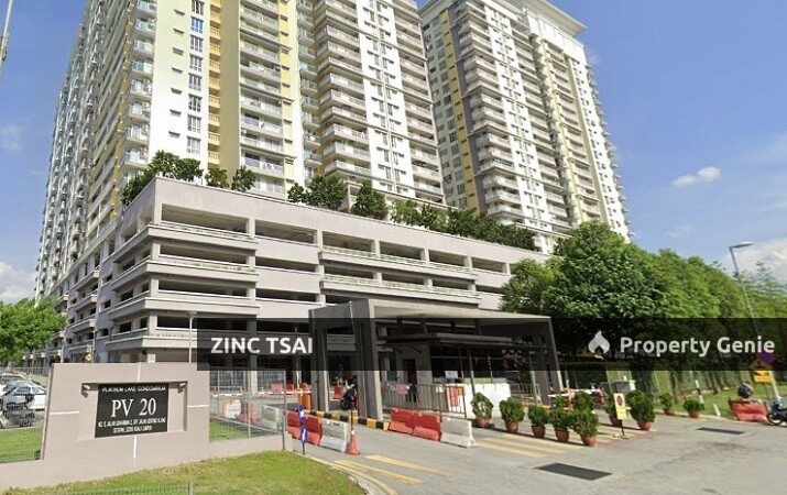 PV 20 Platinum Lake {Save RM 89,000} 6 mins drive to LRT Wangsa Maju_7 mins drive to Setapak Central Mall