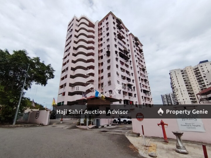 Flat No. 1-12-10, Lorong Gangsa, Greenlane Heights - Blok E1, 11600 Jelutong, Penang