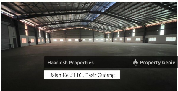 Warehouse Jalan Keluli Pasir Gudang