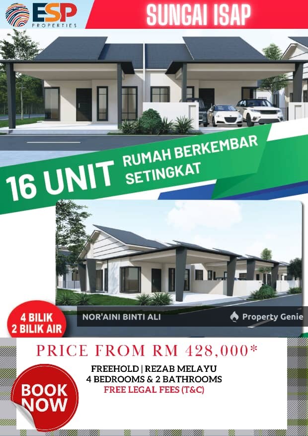 Rumah Baru Semi-D Sungai Isap Kuantan