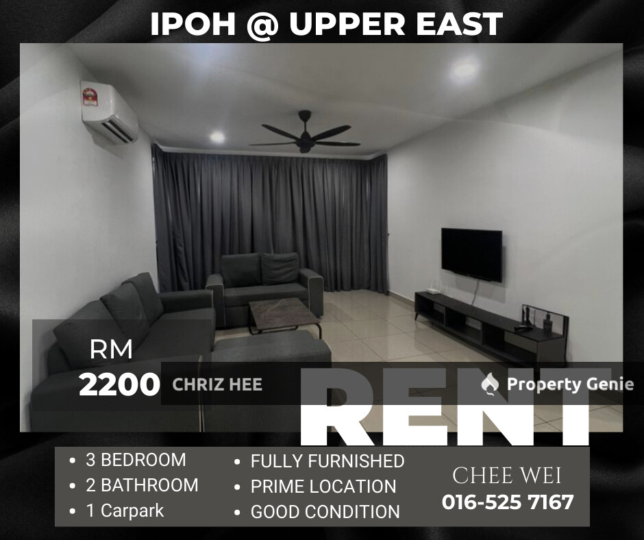 📍IPOH @ Upper East Condo For Rent