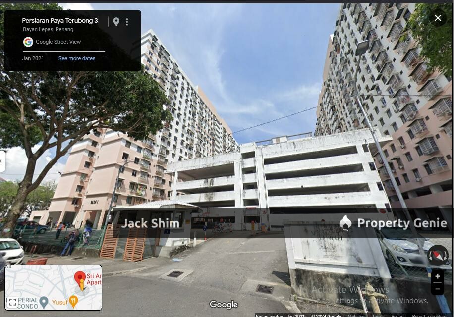 sri aman relau block 3 @ 2 car parking