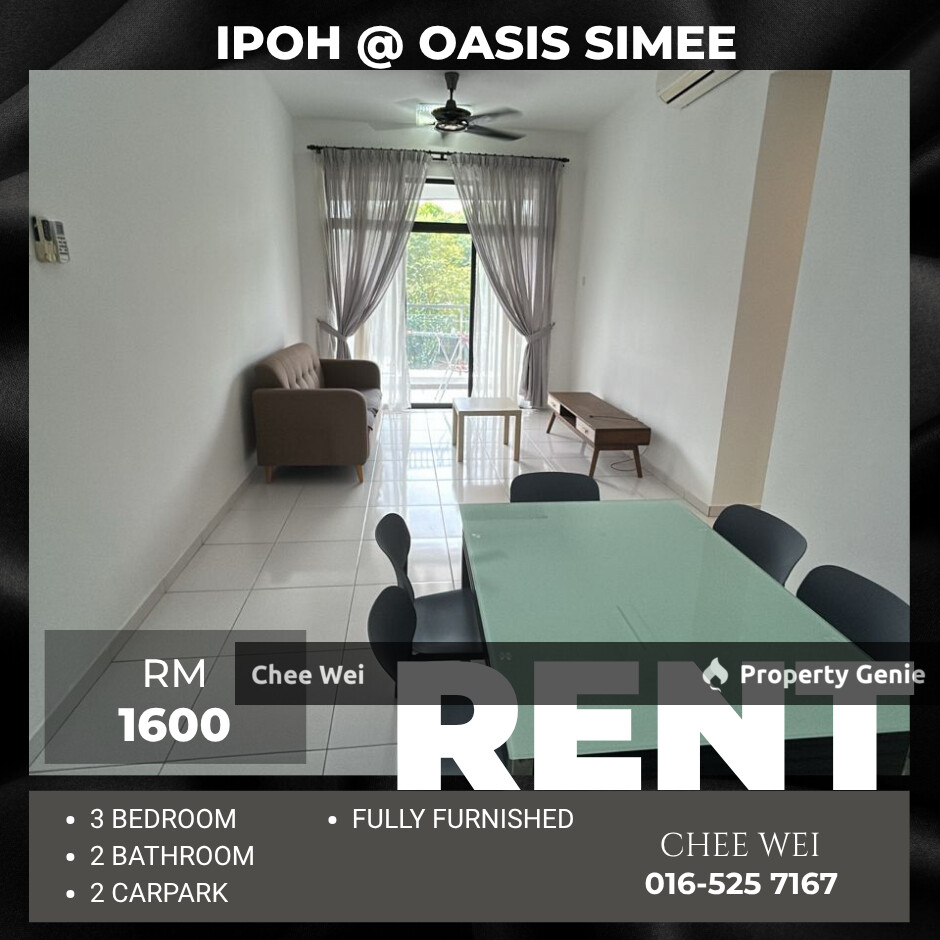 ๐IPOH @ Oasis Simee Condo For Rent