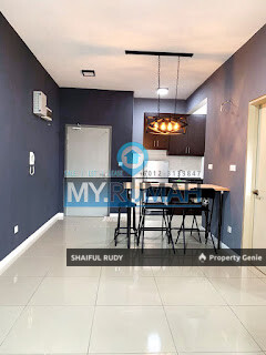 Suria Residence Top Floor Almost Fully Furnished Nice House