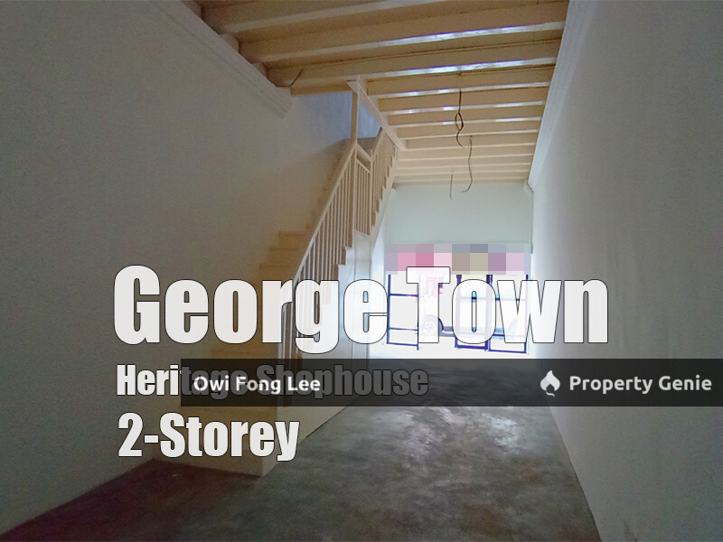 Chulia Street 2-Storey Heritage Shophouse for Rent | Georgetown