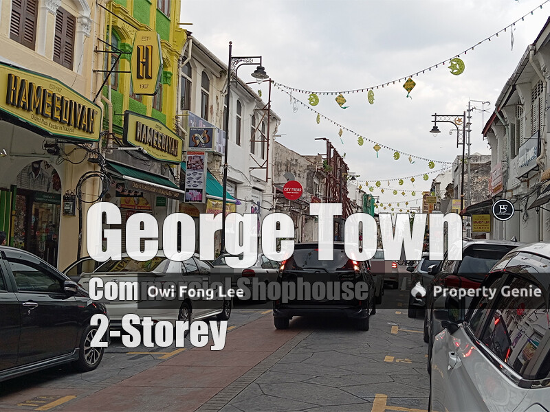Georgetown 2-Storey Buffer Zone Commercial Shophouse for Rent | Campbell Street