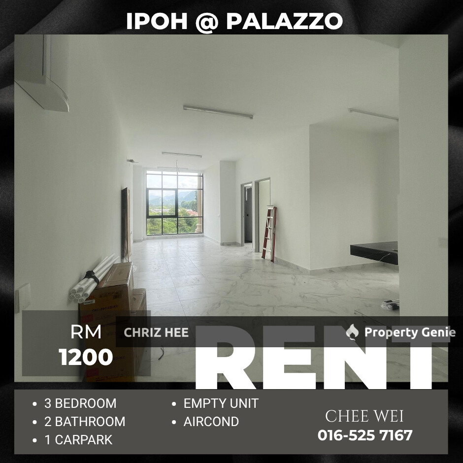 📍IPOH @ Oasis Condominium For Rent