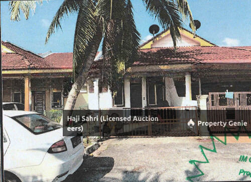 Sebuah rumah teres satu tingkat unit pertengahan yang beralamat pos di No. 31, Jalan Sawi 8, Taman Sepadu, 13300, Tasek Glugor, Pulau Pinang.