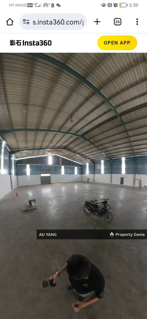 Renovate 1.5-storey Detached Factory /Warehouse Kulim 更新1层半独立式仓库/工厂