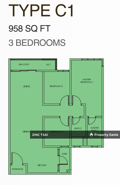 United Point Residence {Save RM 55,000} 7 mins drive to MRT Kentonmen_6 mins drive to Sunway Putra Mall