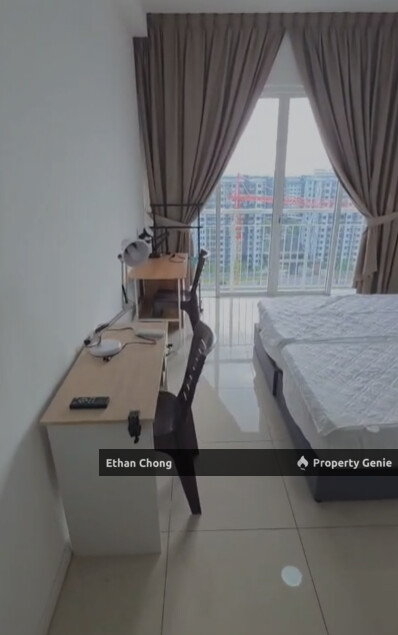 Fully Furnished Partition Room (Male Unit) for Rent at Nadayu 801, Shah Alam