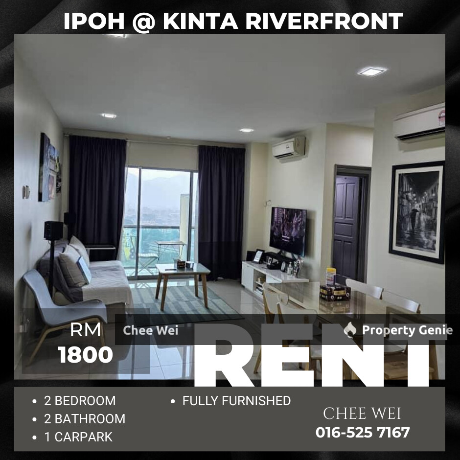 ๐IPOH @ Kinta Riverfront Suite For Rent