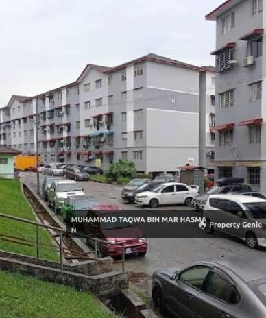Apartment Teratai. Tingkat paling bawah