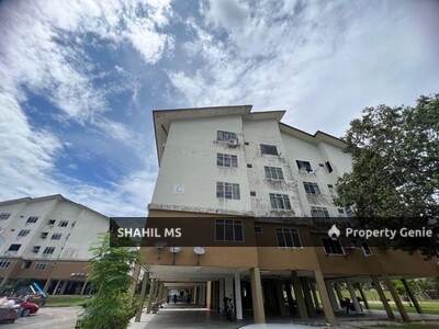 JOHOR BAHARU | PANGSAPURI ORKED TAMAN EHSAN JAYA || 700 SQFT || BUMI LOT || LEASEHOLD || RM140,000 || (*122-1125)