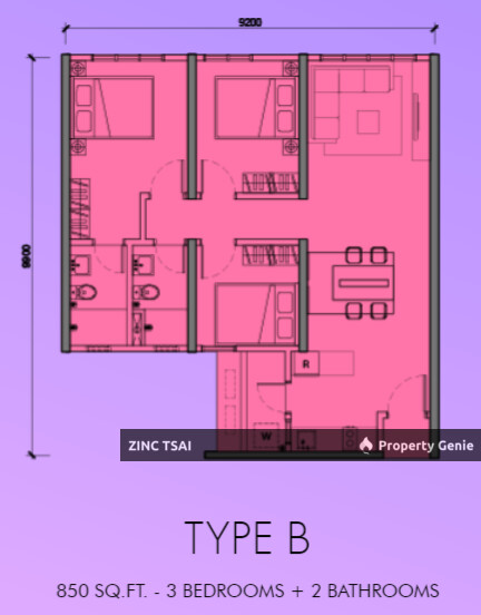 M Centura {Save RM 106,000} 5 mins Drive to Sentul KTM Station & Sunway Putra Mall