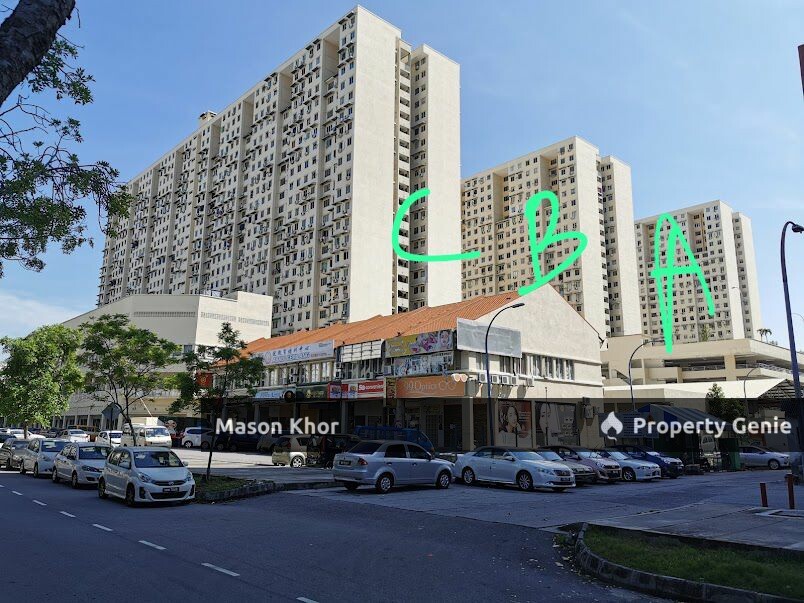 SRI SAUJANA TOWER C 645sf MIDDLE FLOOR GEORGETOWN