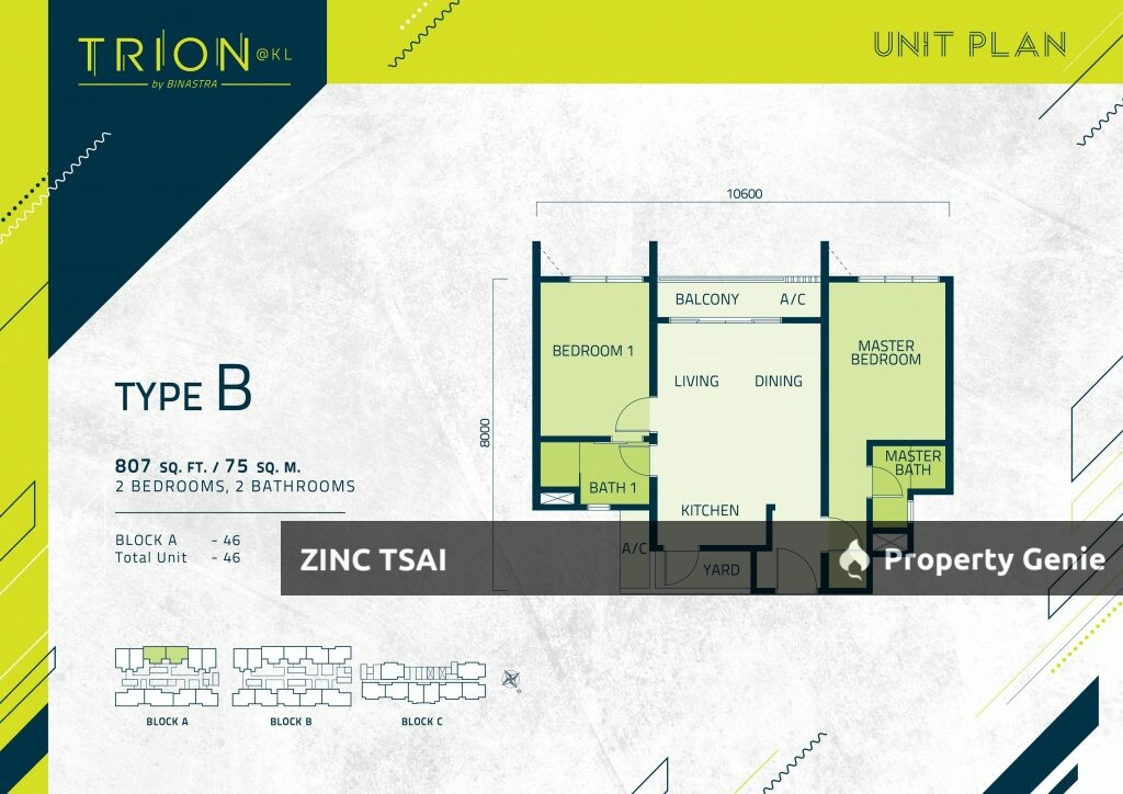 Trion @ KL🔥Save RM 53,000🔥ROI up to 7%🔥4 mins drive to LRT Sungai Besi🔥7 mins drive to Terminal Bersepadu Selatan (TBS)