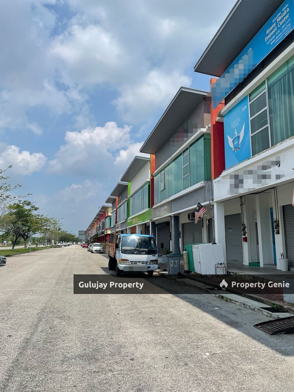 2 Storey Commercial Shoplot At Angkasa Nuri Durian Tunggal For Sales Facing Mainroad