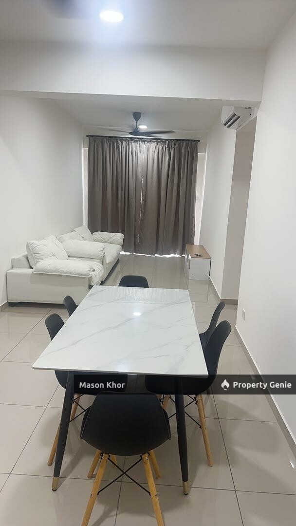 TREEO CONDO MIDDLE FLOOR 900sf 2CP FULLY RENO & FURNISHED SUNGAI ARA