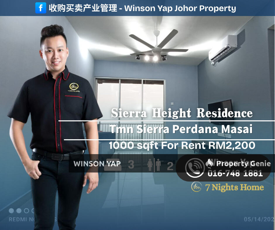 Sierra Heights Residence Masai Fully Furnished Sea View Can Move In