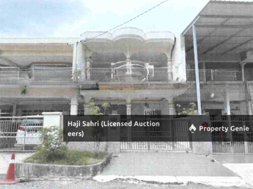 Rumah teres dua tingkat yang beralamat pos di No. 26, Tingkat Bintang Dua, Bagan Jermal, 12300, Butterworth, Pulau Pinang.