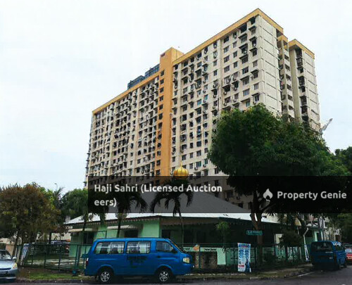 satu unit pangsapuri  Petak No. 282, Tingkat No. 16, Bangunan No. M1, Bandar Jelutongberalamat pos di No. 76-15-2, Jalan Penawar Satu, 11600, Pulau Pinang.